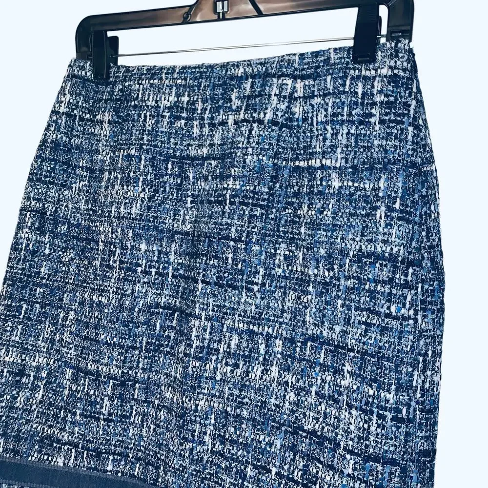 Brooks Brothers Lanificio Campore Fabric Woven  Mini Skirt